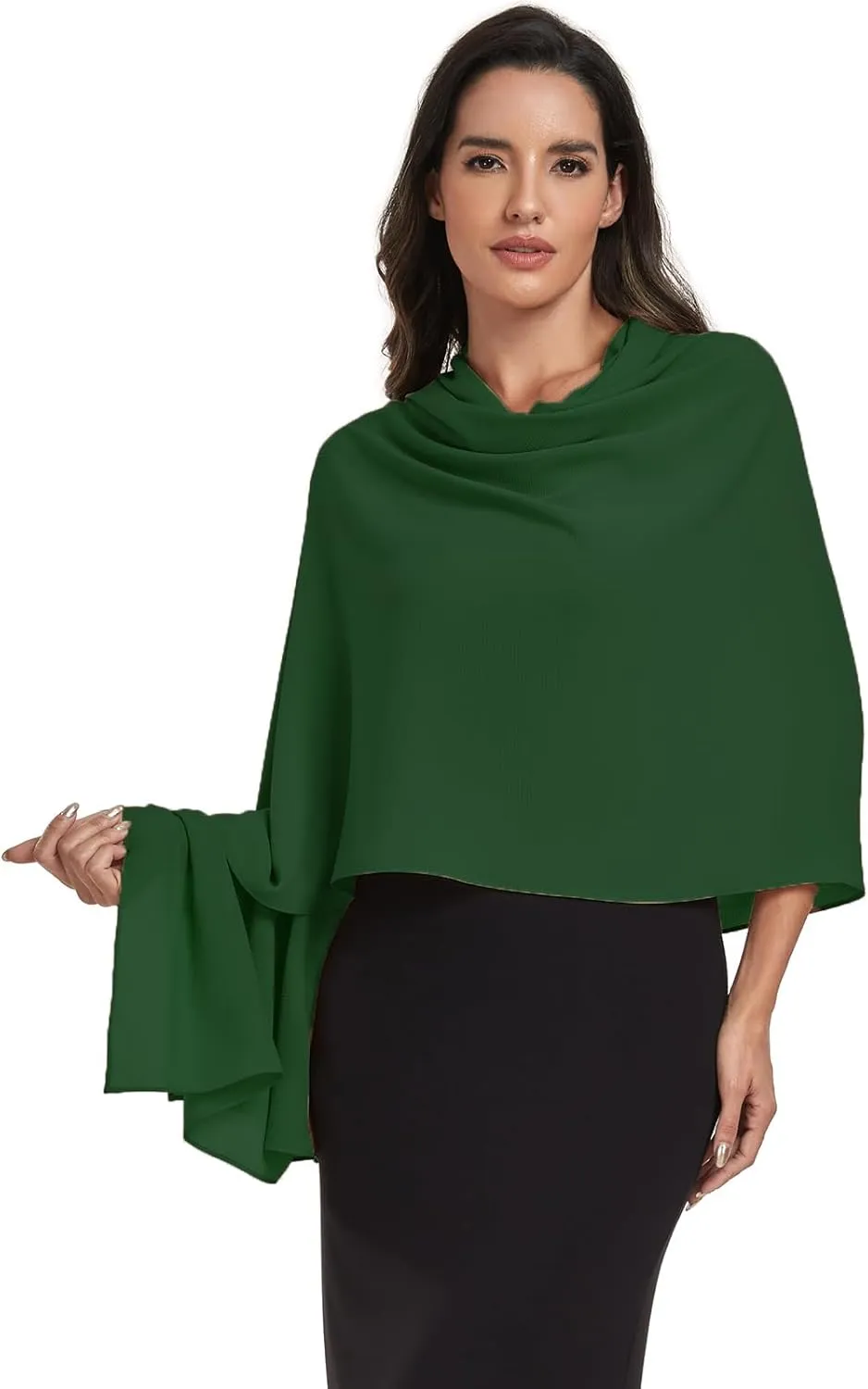 Chiffon Shawl and Wraps for Women Warm Scarves Wedding Evening Bridal Scarfs Pashmina Shawls