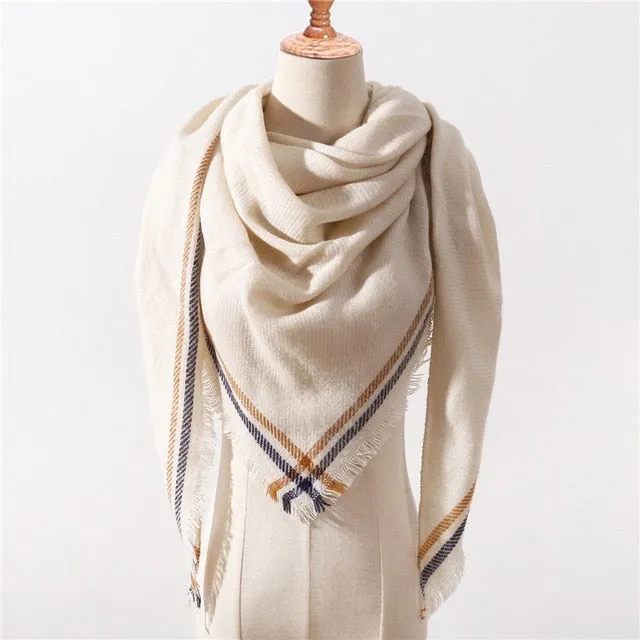 Fashion Silk Winter Scarf Printed Bandana Shawl #6262