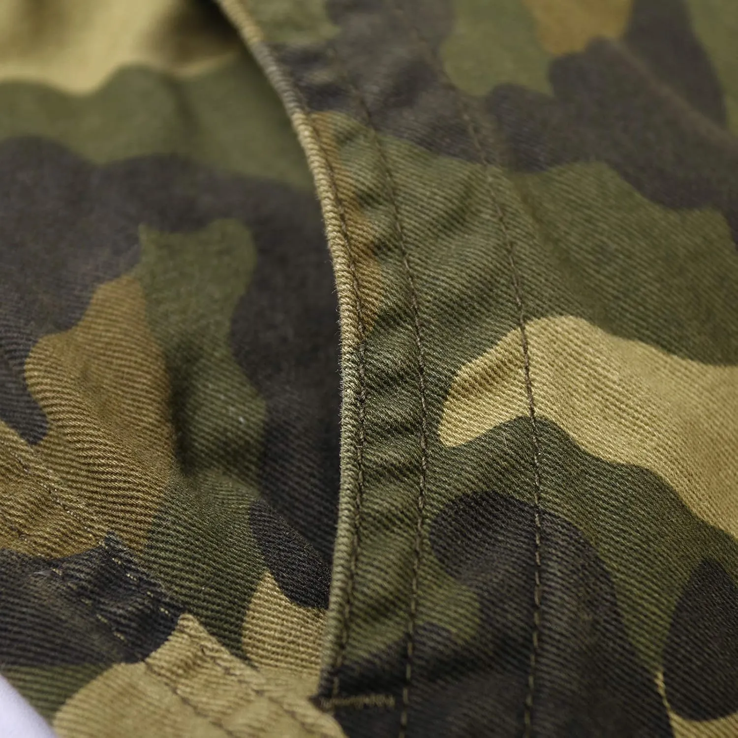 OCHENTA Men's Camo Cargo Shorts with 6 Pockets Casual Military Work Shorts
