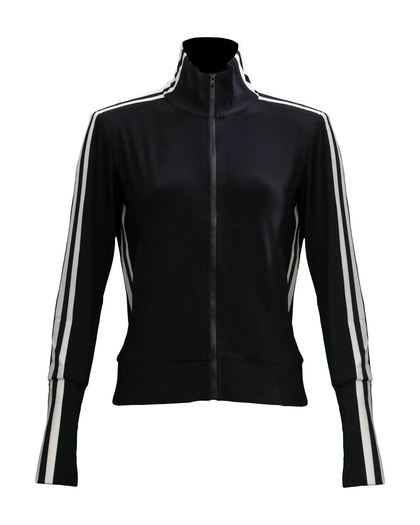 Side Stripe Zip Up Jacket