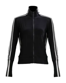 Side Stripe Zip Up Jacket