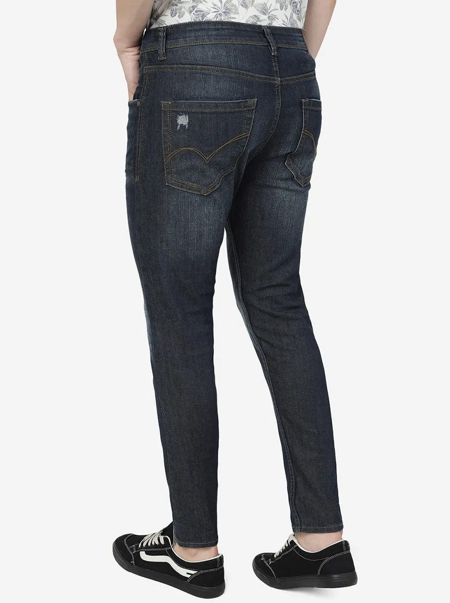 Storm Blue Washed Rider Fit Jeans | JadeBlue