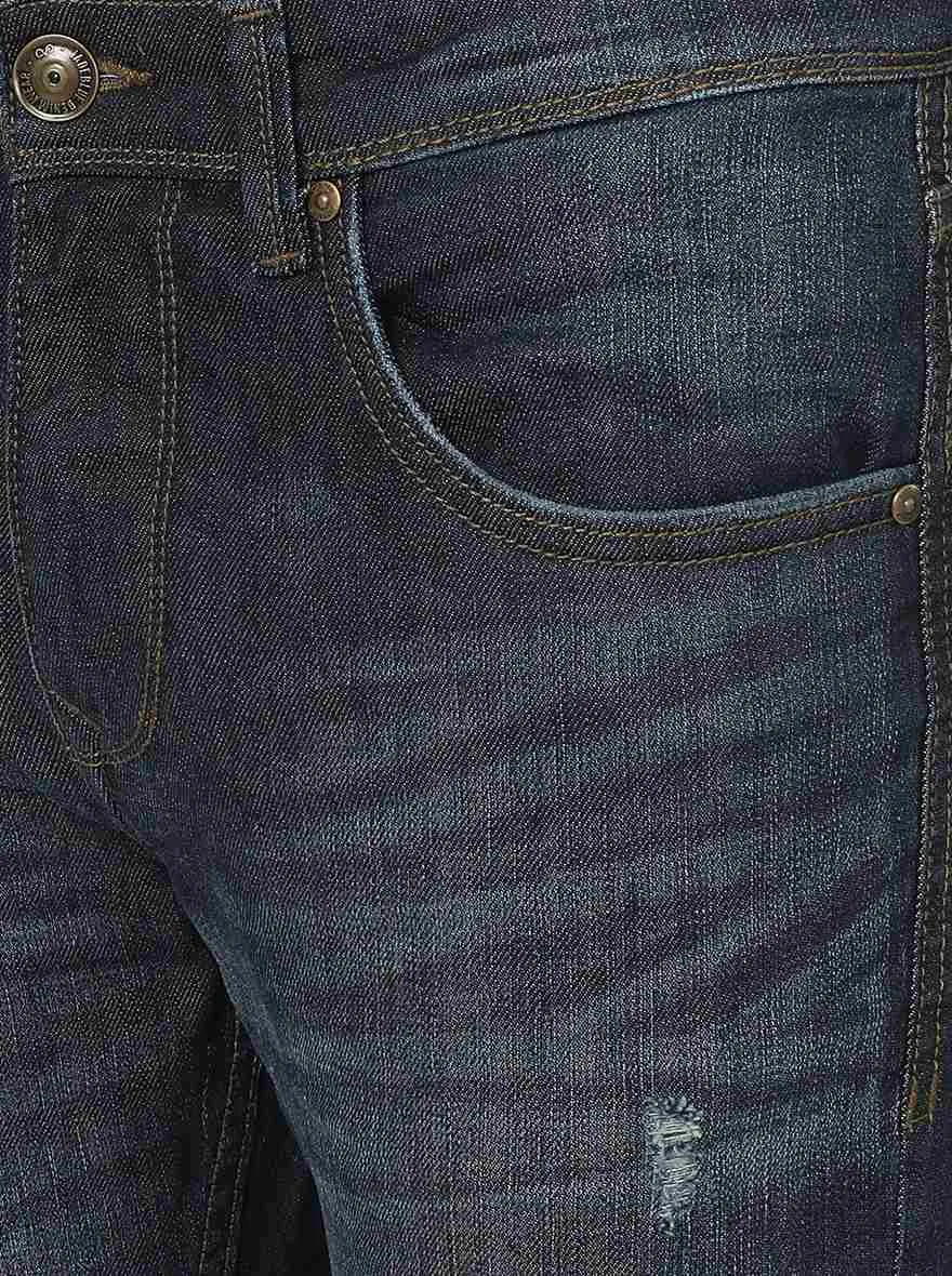 Storm Blue Washed Rider Fit Jeans | JadeBlue
