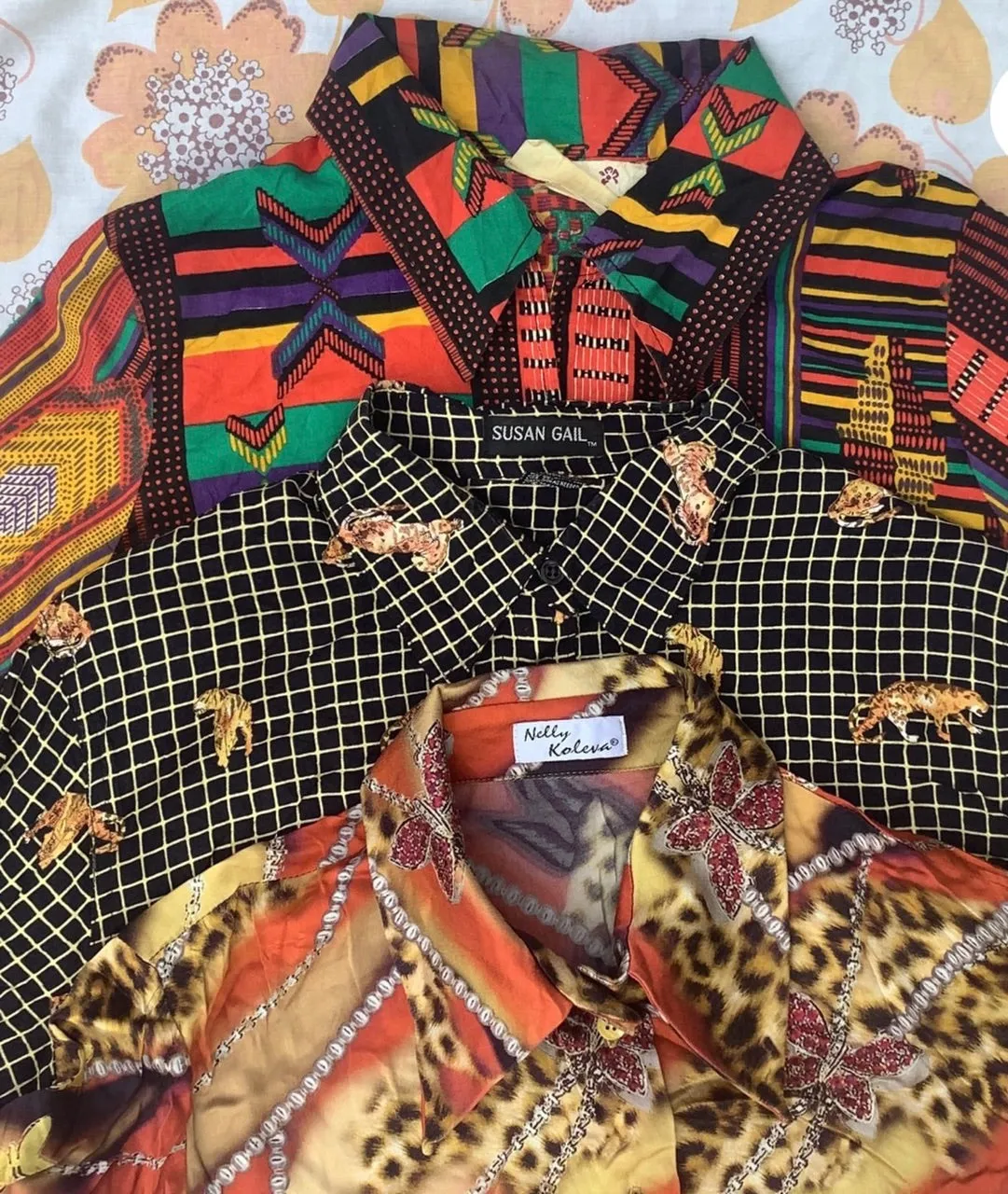 Vintage Ladies Long Sleeve Blouses - 25kg - Grade A /B