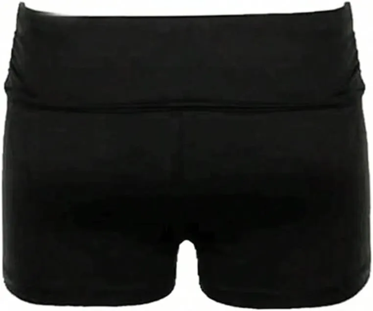 Women's Elastic Waist Skinny Mini Shorts Casual Low Rise Y2K Shorts Lounge